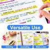 15/25Pcs Double End Highlighter Quick Drying Double Tip  Highlighter Pen for Scrapbooking Calendar Journal Card Making
