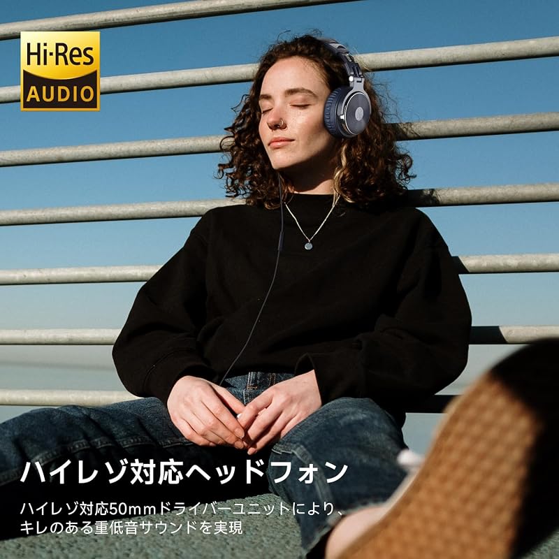 Проводные наушники OneOdio Pro 10 с улучшенными басами, DJ-мониторные наушники, разъемы 6,35 мм и 3,5 мм, съемный кабель, темно-синий
