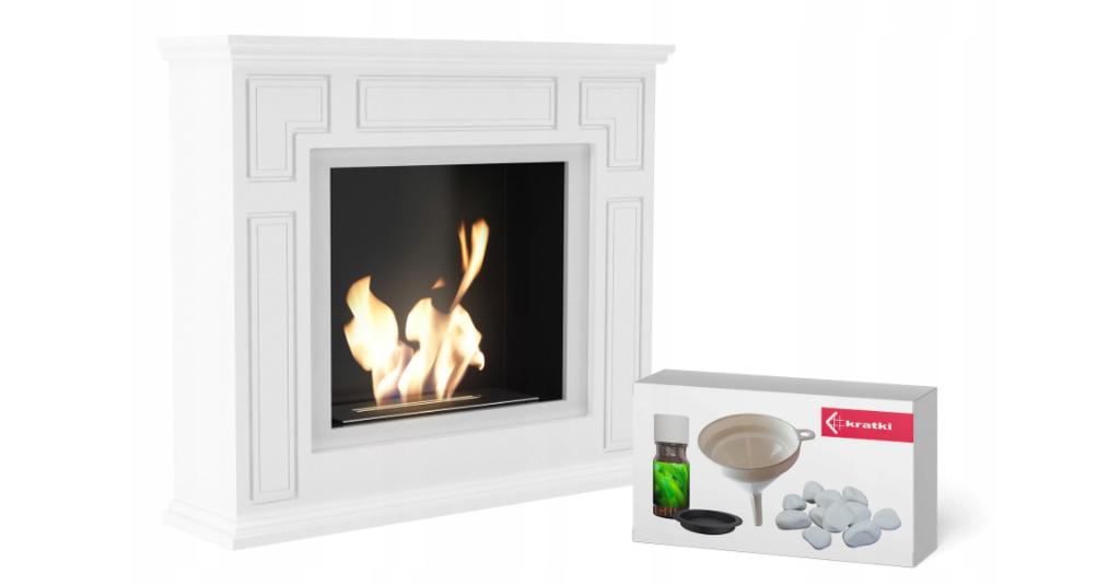 Portal Bioethanol fireplace MARCH TÜV set
