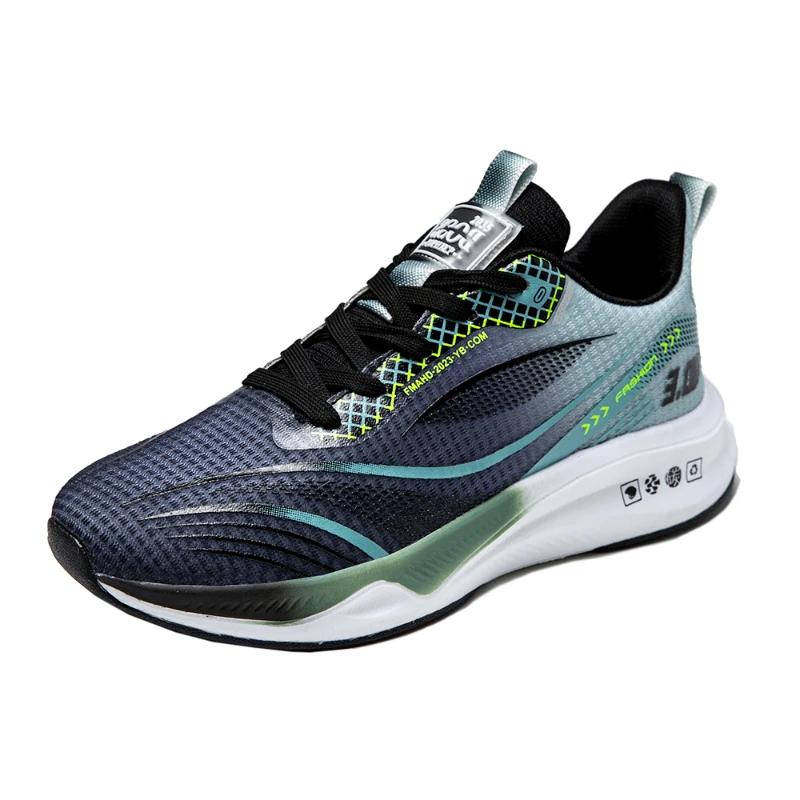 Summer Autumn Running Shoes For Men Lightweight Design Quickly-Dry Marathon Shock Absorption Support Male Sneakers