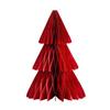 Yousheng Christmas Tree Decoration Hanging Ornament Easy Assembly Festive Hanging Decor 3D Honeycomb Paper Decoration