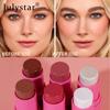JULYSTAR Светящийся стик для лица, осветляющий и моделирующий, макияж, натуральный, трехмерный, стойкий, легко наносимый, стик-румяна