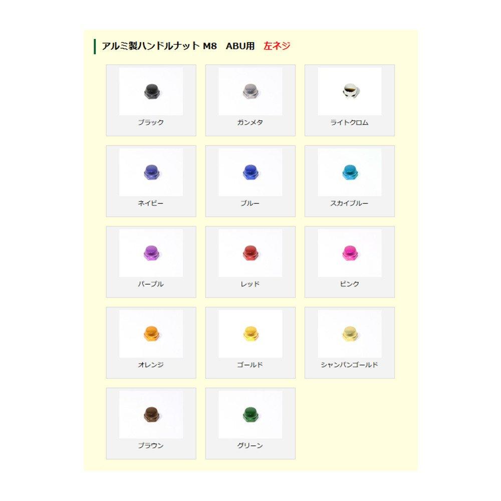 Avail Reel Handle Nut M8 Pink Left Thread Nut_m8_l_pink