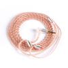 KBEAR 4 Core Copper Upgrade Earphones Cable With 2PIN/QDC/TFZ/MMCX Headphone Connector For KBEAR KS1 KZ ZSN PRO Gaming Headsets