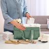 Large Capacity Baby Diaper Bag Plush Diaper Storage Basket Practical Baby Diaper Basket  Boys Girls