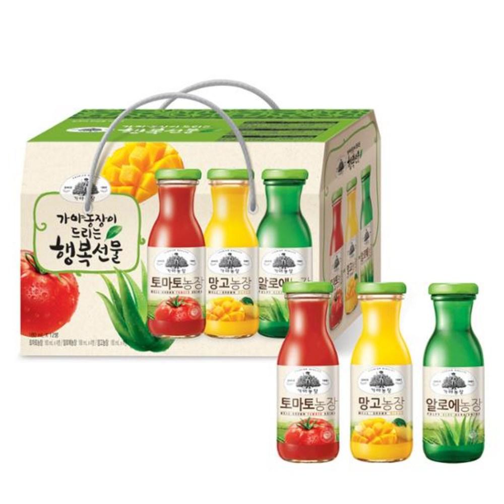 Подарочный набор Gaya Farm Happiness 180 мл x 12 бутылок 12 шт 180 мл