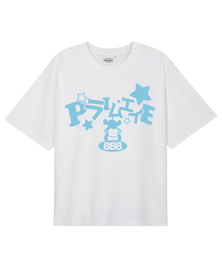 PRIMATE [Cool Cotton] Icu Oversized Short Sleeve T-Shirt 8 Colors (B Type)