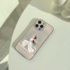 Чехол для телефона GYM Girl для iPhone 17,16,15,14,13,12,11 Pro Max, Легкий и практичный, Мягкая черная крышка