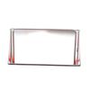 ABS Carbon Fiber/Matte Black For Jaguar F-TYPE 2013-18 Car Center Console Navigation Screen Decorative Frame Sticker Accessories SS18