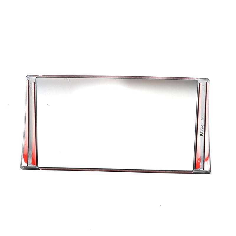 ABS Carbon Fiber/Matte Black For Jaguar F-TYPE 2013-18 Car Center Console Navigation Screen Decorative Frame Sticker Accessories SS18