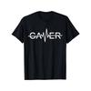 Comfortable Crew Neck Gamer Print - Men's Fashionable Summer Short Sleeve Sports T-shirt