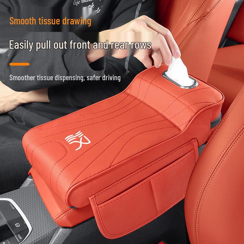 Подлокотник BYD Han с подставкой для локтя и ящиком для хранения
