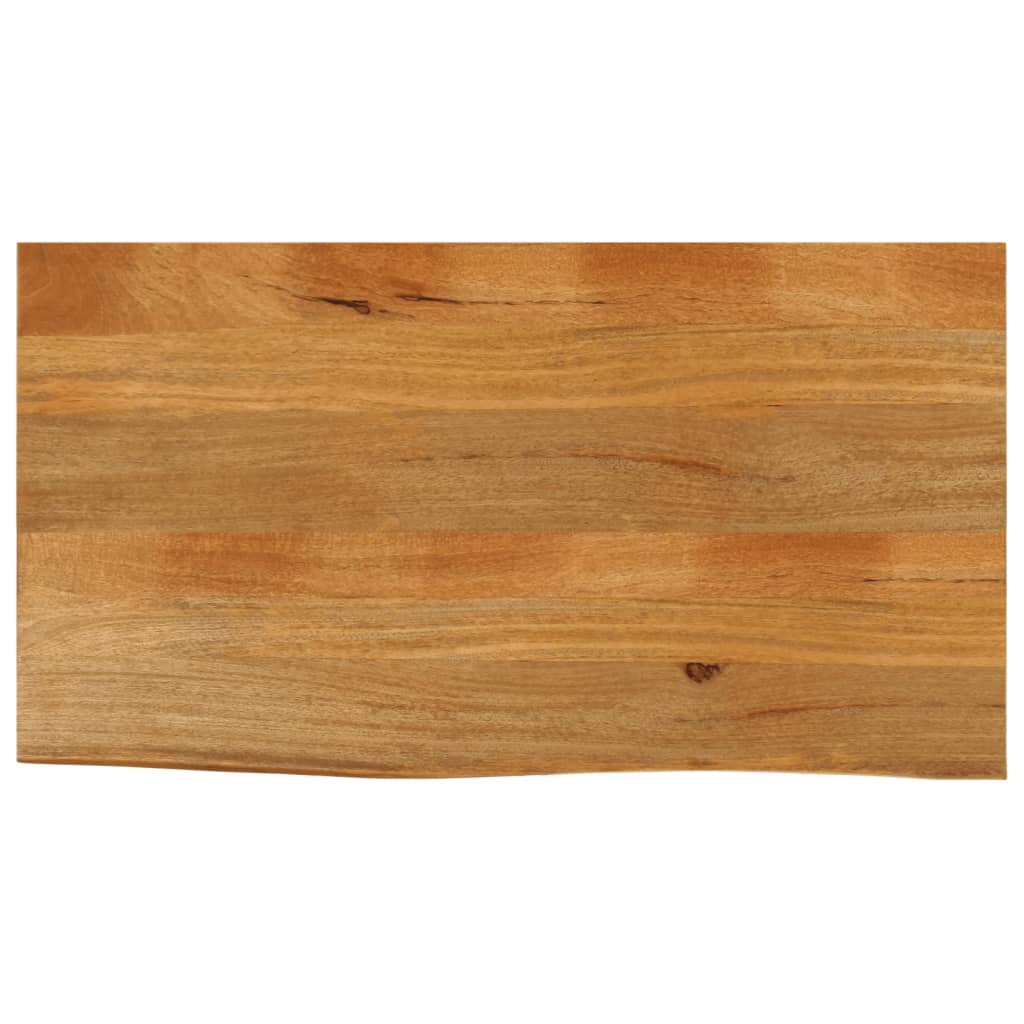 Vidaxl Blat Stołu Z Naturalną Krawędzią, 100X60X2,5 Cm, Drewno Mango