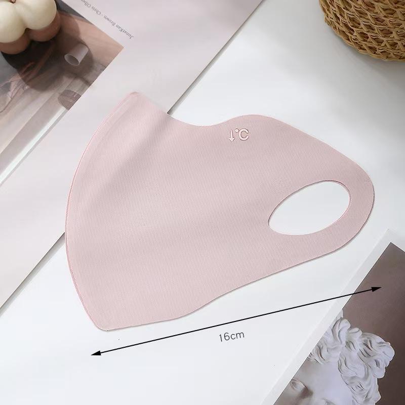 Same style as Banxia3d 3D Ice Silk Mask, Seamless, High Aesthetic, UV Protection, Sunshade, Sunscreen, Eye Protection, Women's Face Mask
