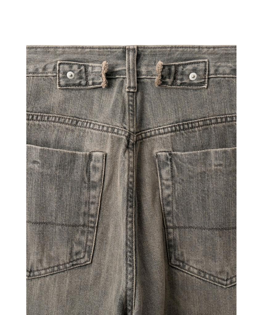 Haechinglum Regular Selvedge Jeans Slub Vintage Gray