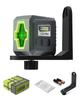 LASGOO Mini Laser Level with Green Ideal for Hanging Pictures and Construction Laser, Self-Leveling Crosshairs,