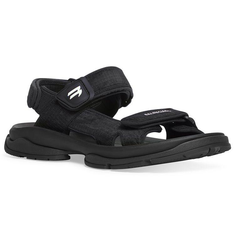 Balenciaga Туристическая Сандалия 'Черная' Женская 706277W2CCA1000