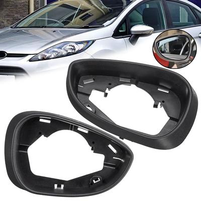 Крышка зеркала заднего вида на двери / Рамка для Ford для Fiesta MK7 2008-2017 Левая Правая сторона Колпак зеркала заднего вида Внешние детали
