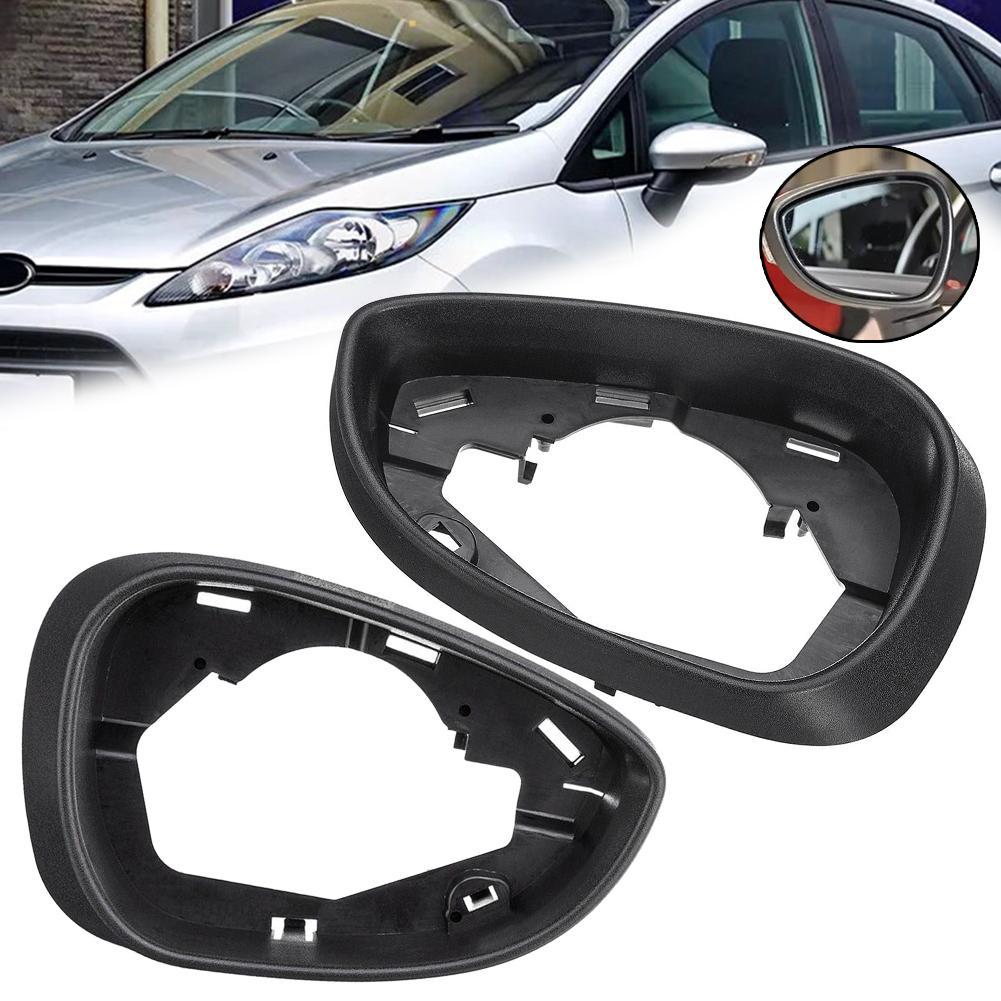 Крышка зеркала заднего вида на двери / Рамка для Ford для Fiesta MK7 2008-2017 Левая Правая сторона Колпак зеркала заднего вида Внешние детали