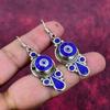 Lapis Lazuli 925 Solid Sterling Silver Nepali Earrings, Handmade Gemstone Earrings Jewelry, Gifts For Wife Brand New Earrings