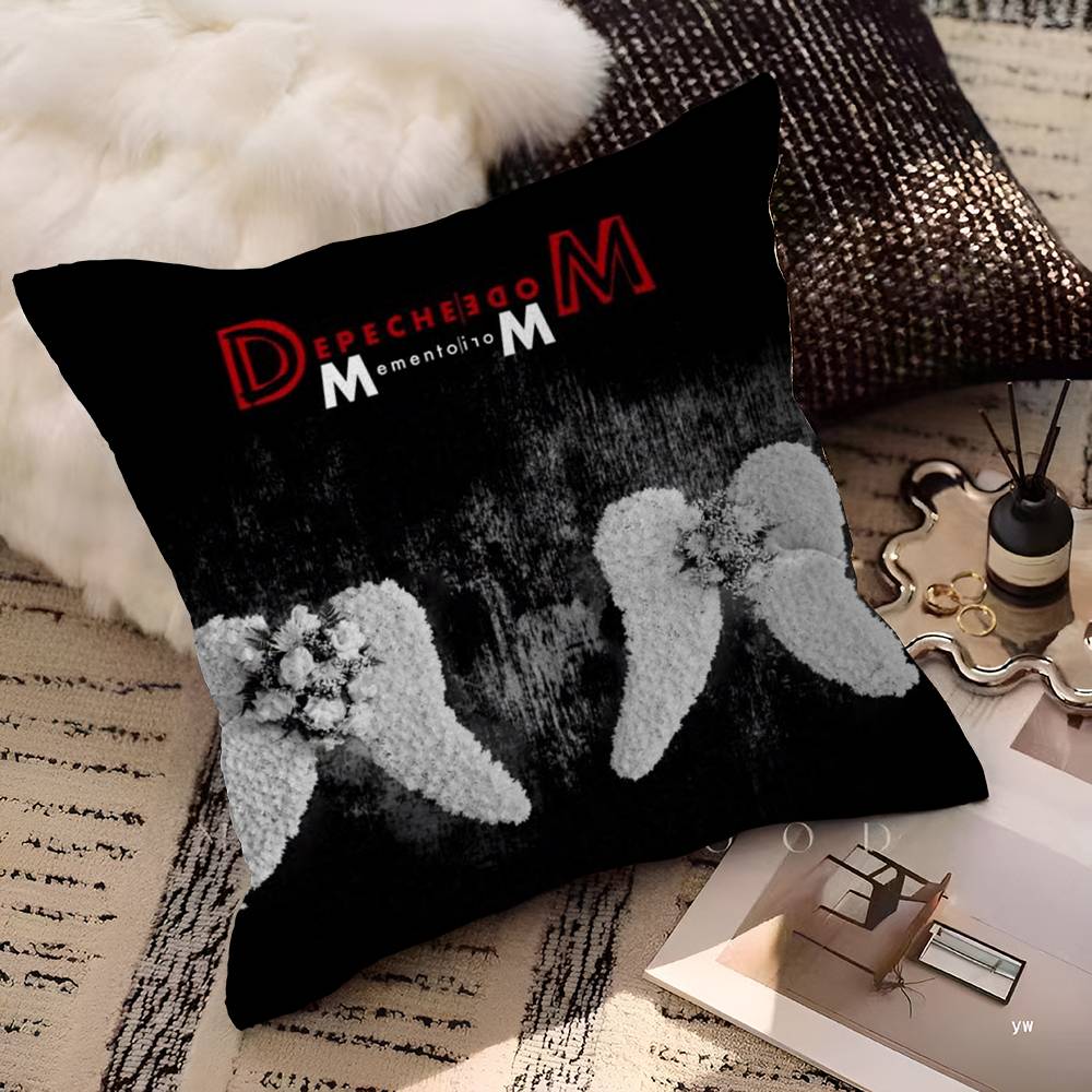 Electronic Rock DDepeche Mode Pillow Cushion Cover Pillowcase Living Room Sofa Home Decor Customized