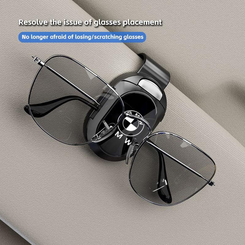 Car Sunglass Holder For Car Visor Visor Sunglasses Holder Clip For BMW M x5 e70 e91 f11 f30 f31 f10 x3 f25 e30 e46 Accessories CE6
