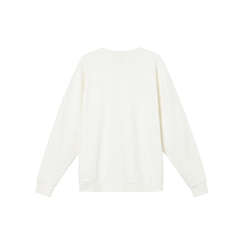 Nike Свитшот с логотипом свободного кроя с длинным рукавом, мужской свитшот белого цвета HJ1820-133