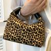 Леопардовые сумки через плечо для женщин, новые модные сумки-тоут, женские дизайнерские роскошные сумки для поездок на работу и обратно