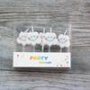 Cute Cloud Smile Birthday Cake Candle Korean Ins Creative Children's Party Decoration 5 Candles