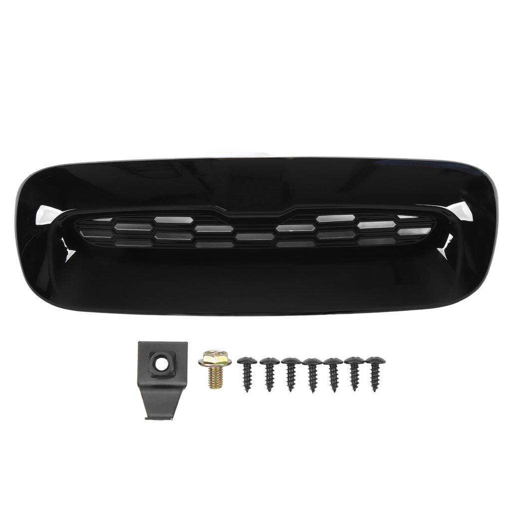 2PCS Front Engine Hood Vent Trim Bright Black Air Outlet Cover Replacement For BMW Mini Cooper S R56 R55 R57 R58 R59 Engine Trim