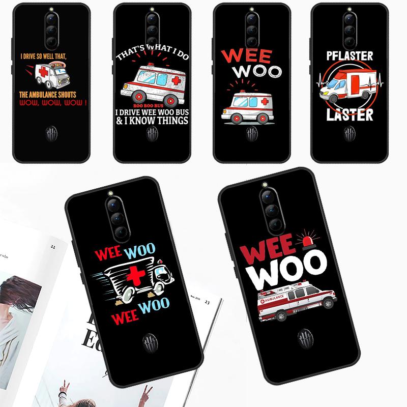 Чехол для скорой помощи, EMS, EMT, фельдшера для ZTE Nubia Red Magic 9 Pro 8 8S Pro Plus Red Magic 6 7 6S 7S Pro 5G 5S 6R, чехол