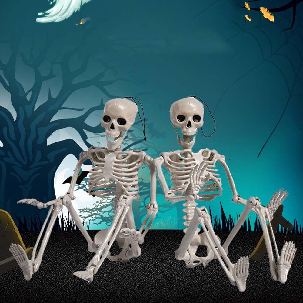 accessories Biology teaching Skeleton model Human Bones Halloween props Car Rearview mirror pendant