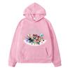 Kawaii Autumn Hoodies Dandys World Anime Hoodie Fleece Sweatshirt Cartoon Pullover Boys Jacket Y2k Sudadera Kids Clothes Girls