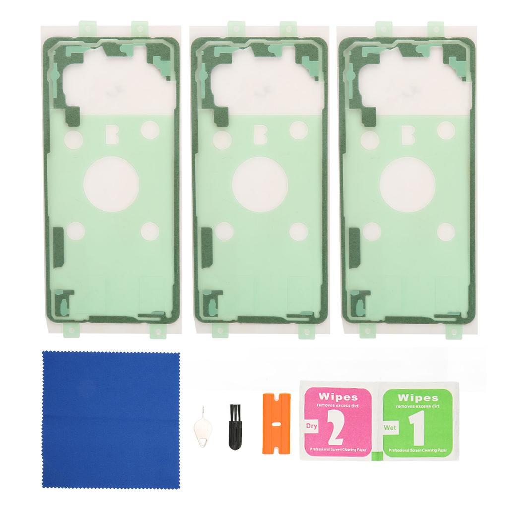 Battery Back Cover Sticker Double Sided Pre Cut Adhesive Glue Tape for Samsung Galaxy S10+ Plus