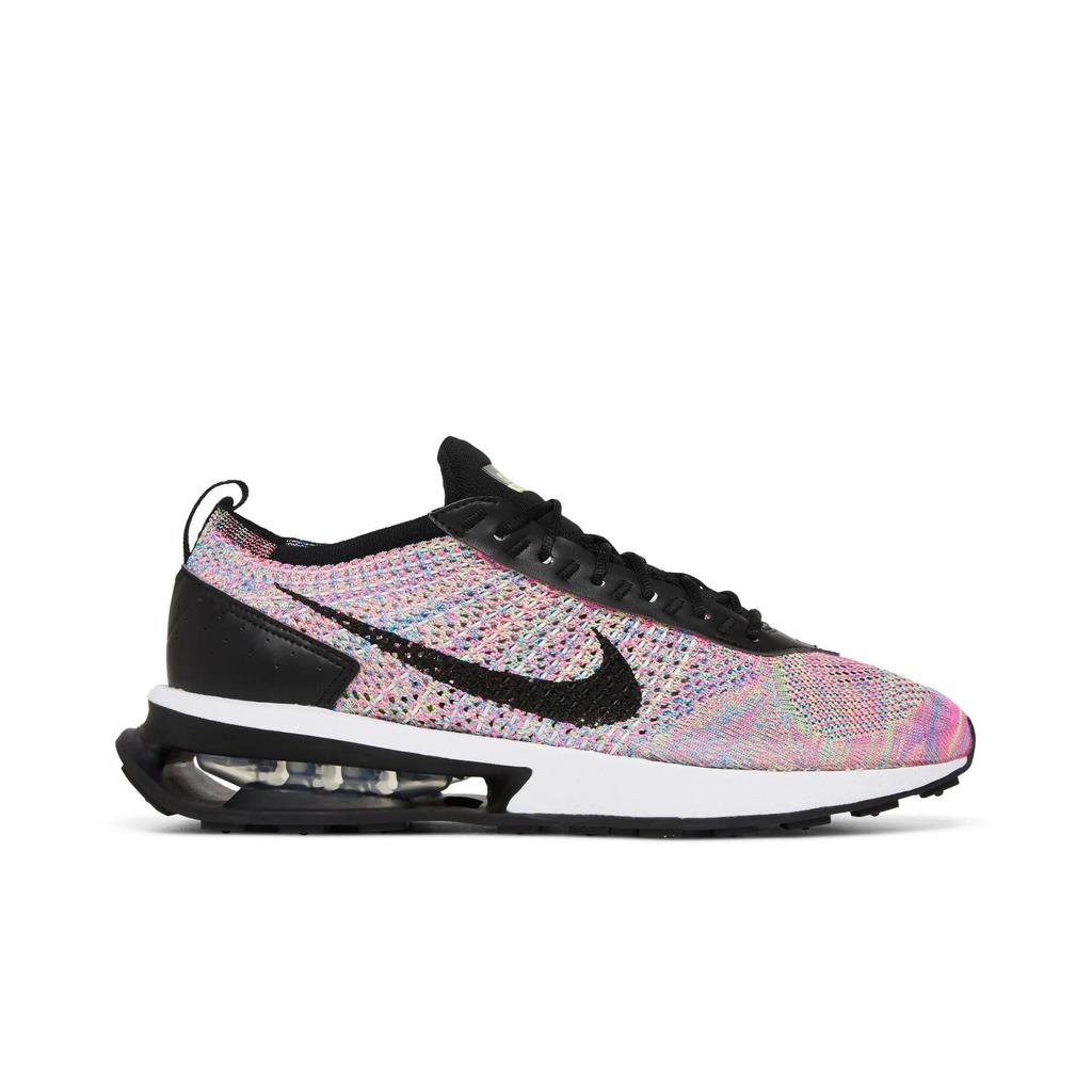 Nike Air Max Flyknit Racer 'Разноцветный' (унисекс) Зеленый призрак / Розовый взрыв / Фото синий / Черные беговые кроссовки DJ6106 300