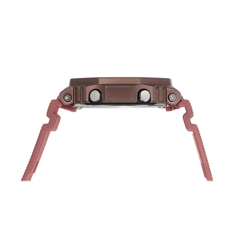Casio Кастомизированные часы, модифицированная серия Farmer Iron Tree, Электронный механизм, Резиновый ремешок, Унисекс-модель, Циферблат цвета Gunmetal, GM-2100MF-5