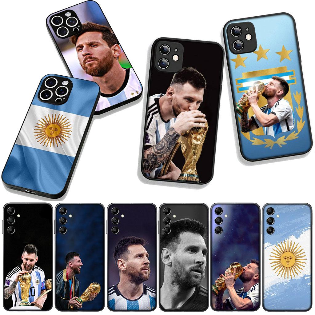 Флаг Аргентины Футбол Номер 10 Чемпион для Samsung Galaxy A36 A17 A26 A07 A35 A54 A53 A13 A33 A34 S20 S21 FE S10 Plus Чехол