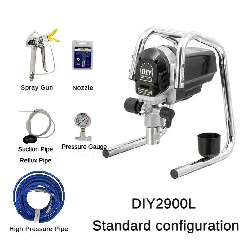 Многофункциональный электрический компактный распылитель Корпус насоса из нержавеющей стали Выключение распылителя Автоматическое устройство остановки распыления Портативный безвоздушный распылитель