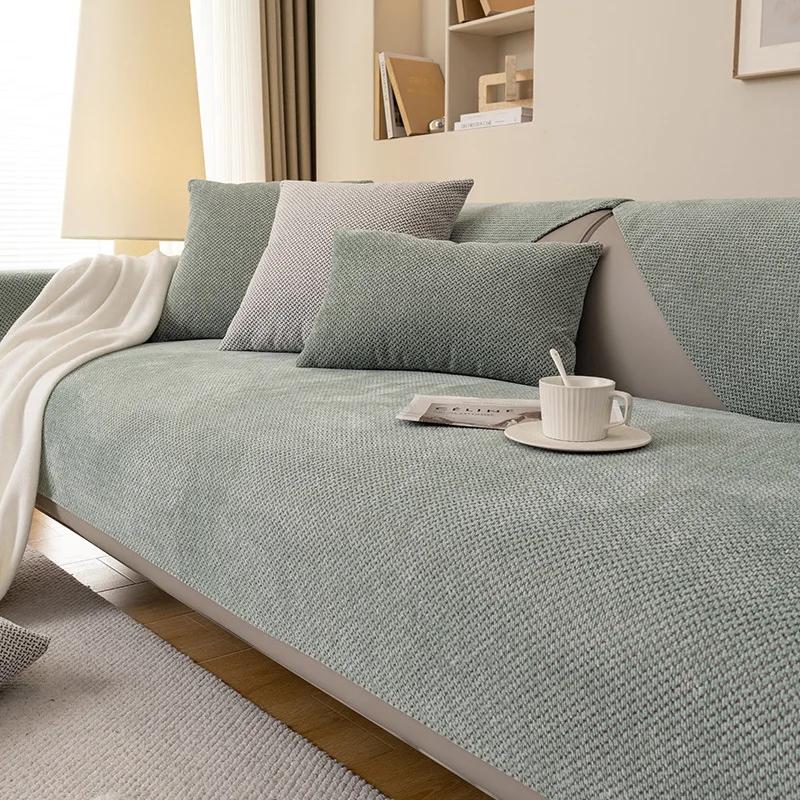 2026 Thick and Durable Sofa Cover Fabric Delicate and Soft Skin Friendly Sofa Cushion Cover Anti Slip Suitable for All Seasons