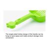 Cat Litter Shovel with Handle Non-slip Solid Colors Bur-free Durable Pet Poop Scoop Cleaning
