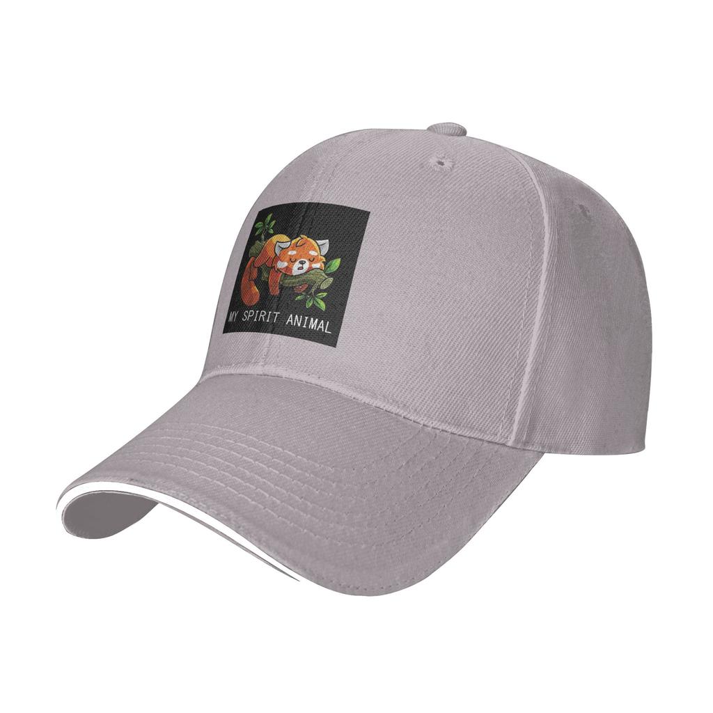 Red Panda Spirit Animal Cap Fashion Baseball Caps Adjustable Hat Hip Hop Summer Unisex Baseball Hats Customizable Polychromatic