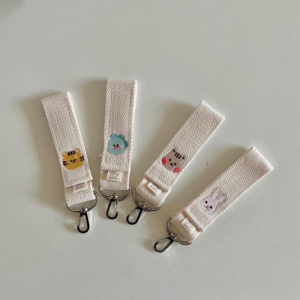 Embroidered Bear Baby Stroller Hooks Diaper Bag Accessories Mommy bags Pushchair Clips