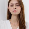 [LeShop] Ожерелье Clarien из 14-каратного золота (Позолоченный)_LJ5249BRN