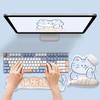 Ergonomic Cat&Fish Mouse Pad Non-Slip Anti-skid Mouse Pad Cartoon Cat Keyboard Pad  Home