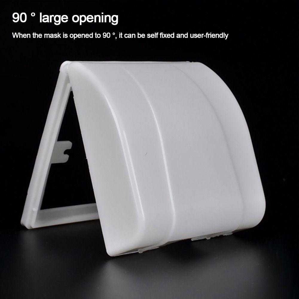 Wall-mounted Socket Waterproof Box 86 Type Protection Socket New Splash-Proof Box Bathroom