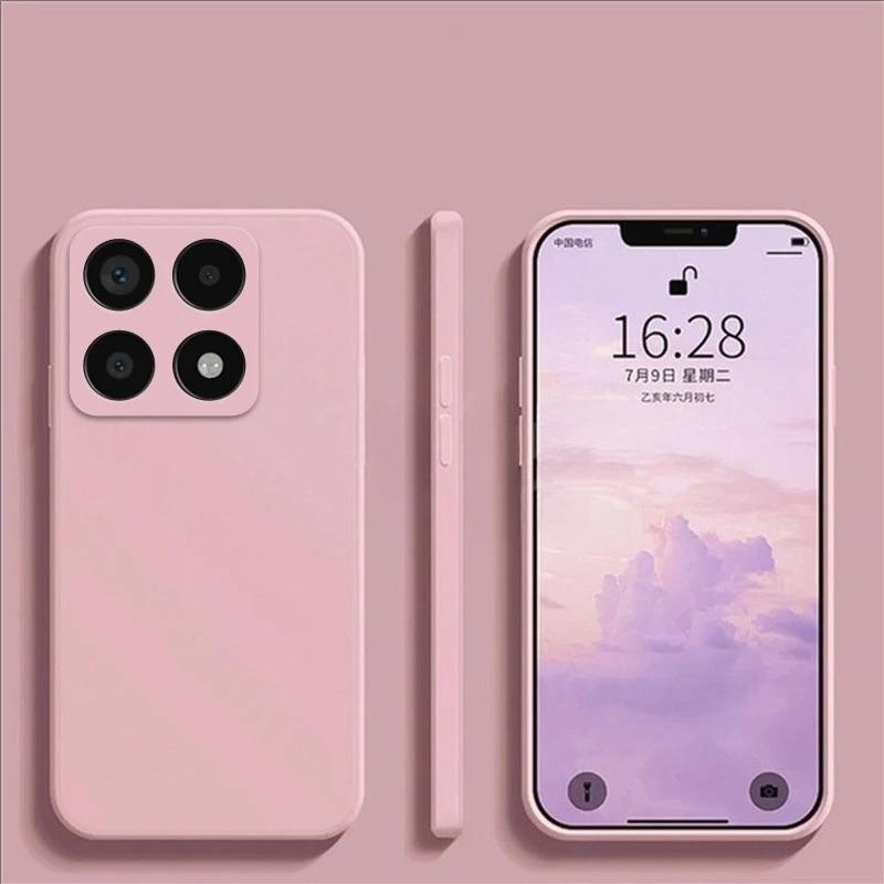 Для Xiaomi 15T 14T Pro Чехол Жидкий Силикон Оригинальный Однотонный Резина ТПУ Защитный Чехол Xiaomi 13T Pro Poco x6pro Ударопрочный Чехол