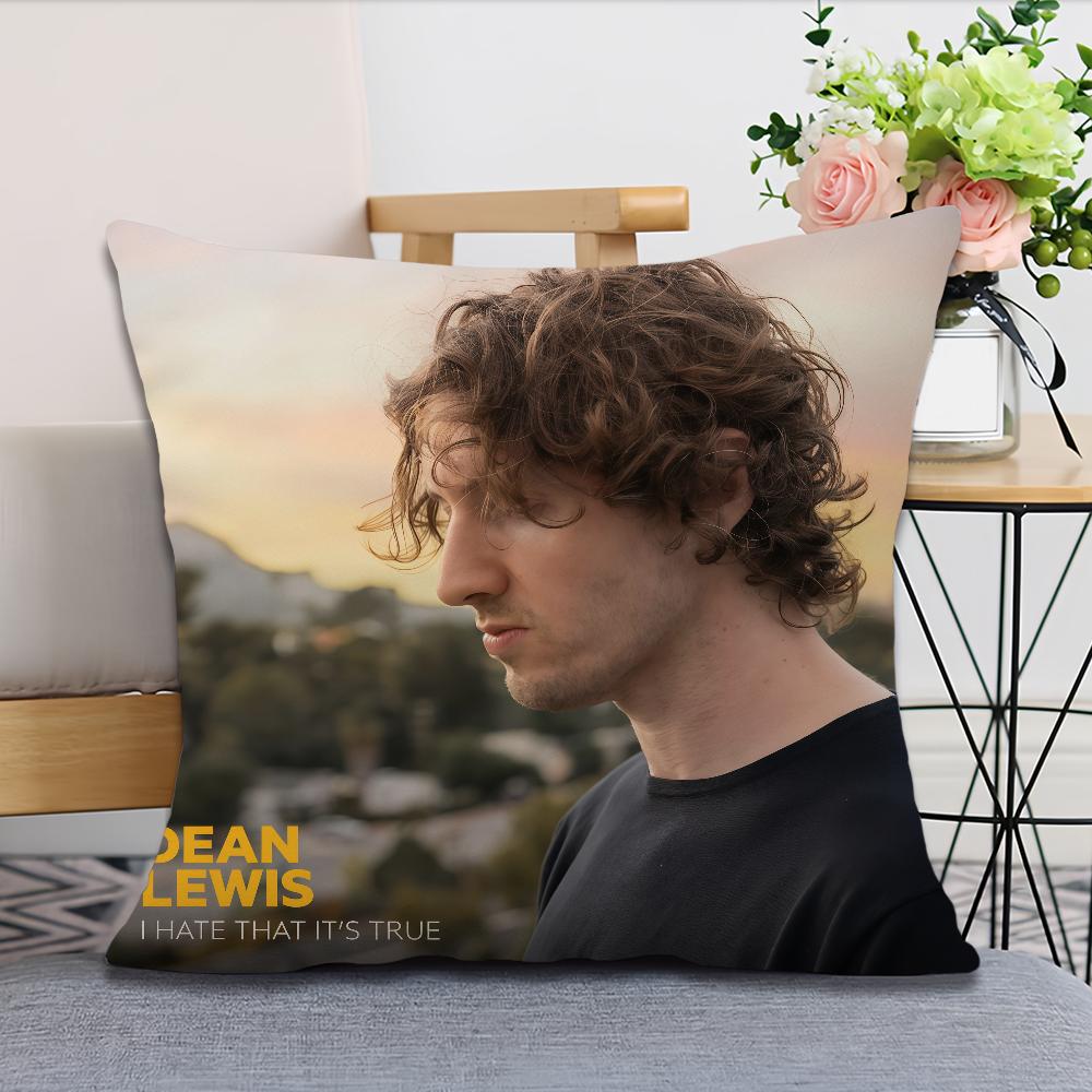 Music Singer Dean Lewis cushion cover Pillow Case Square Cushion Room Bedroom Headboard Sofa Living Backrest Nap Time
