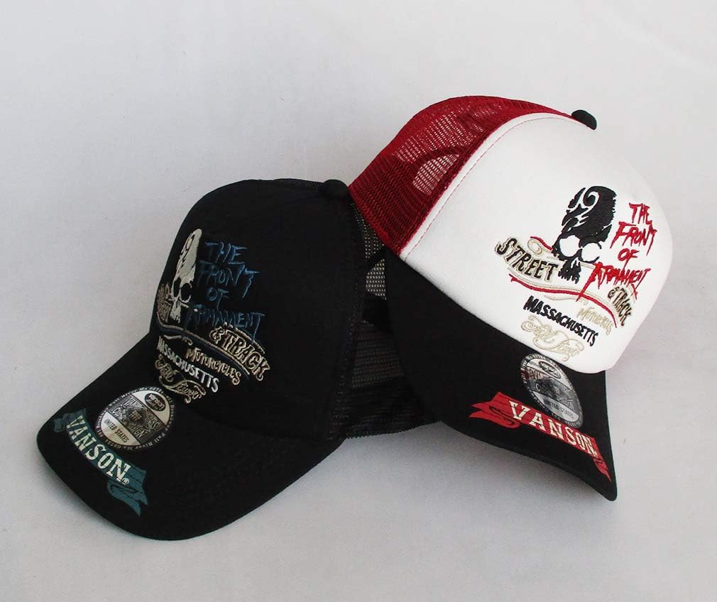 VANSON x Crows WORST CRV-2602 Mesh Cap, Black