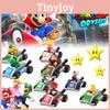 Super Mario Party Go-kart Toy Set With 8 Collectible Figures And Display Box
