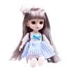 Милые 6,6-дюймовые BJD куклы-принцессы с подвижными суставами, мини-модель, игрушка, подарок на день рождения для детей